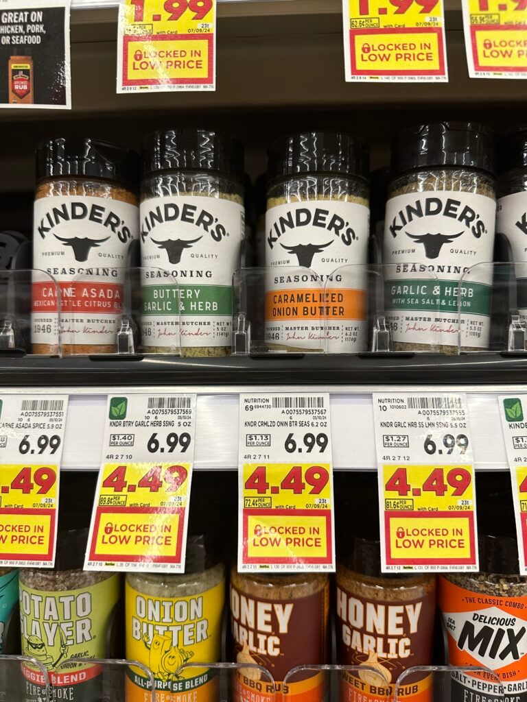 kinders seasoning kroger shelf image (1)
