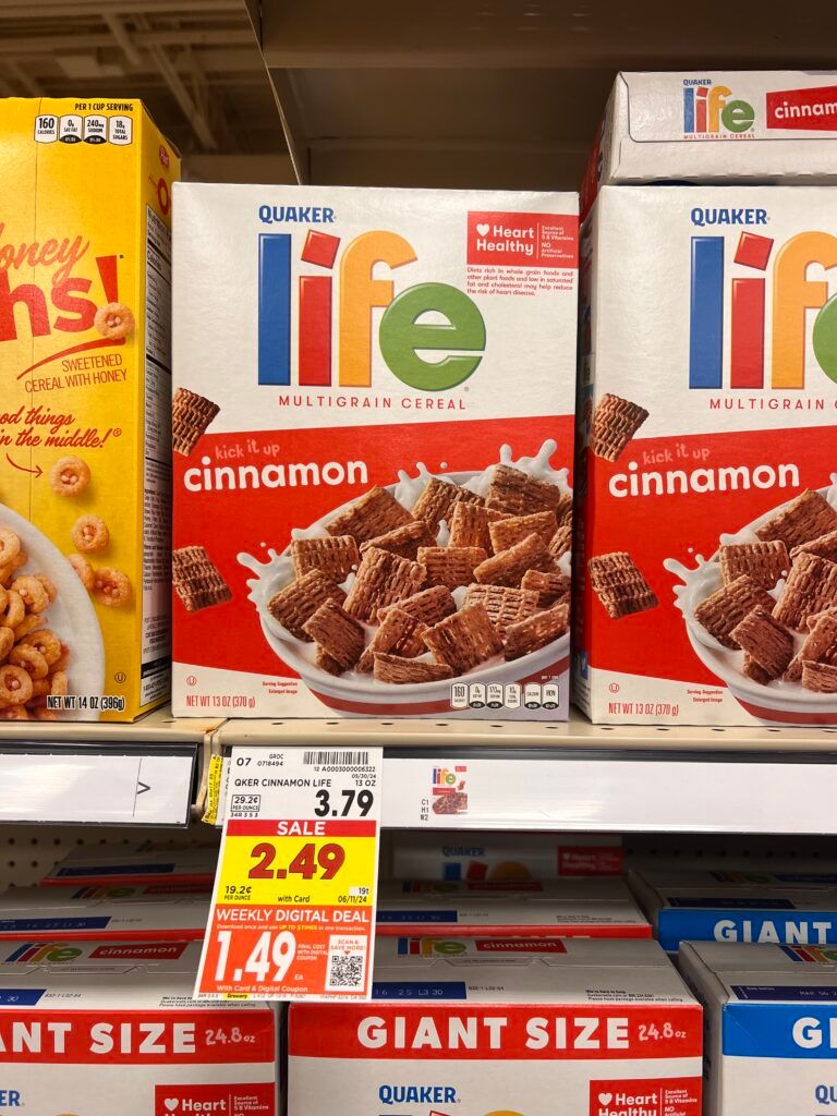 life cereal kroger shelf image (2)