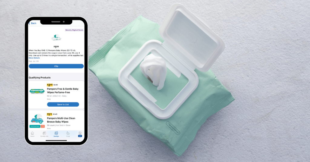 pampers wipes digital