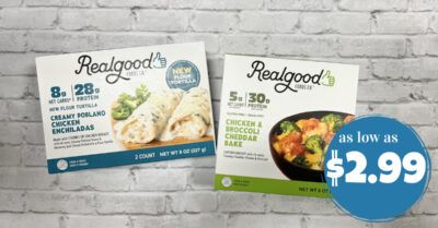 real good foods frozen entree kroger krazy