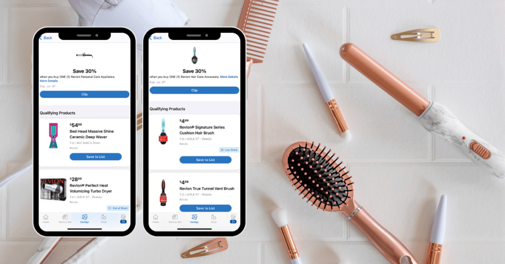 revlon hair items digita;