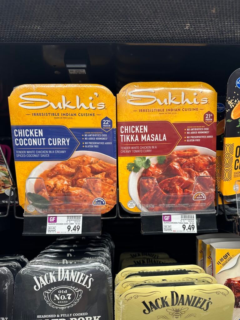 sukhi's entrees kroger shelf image