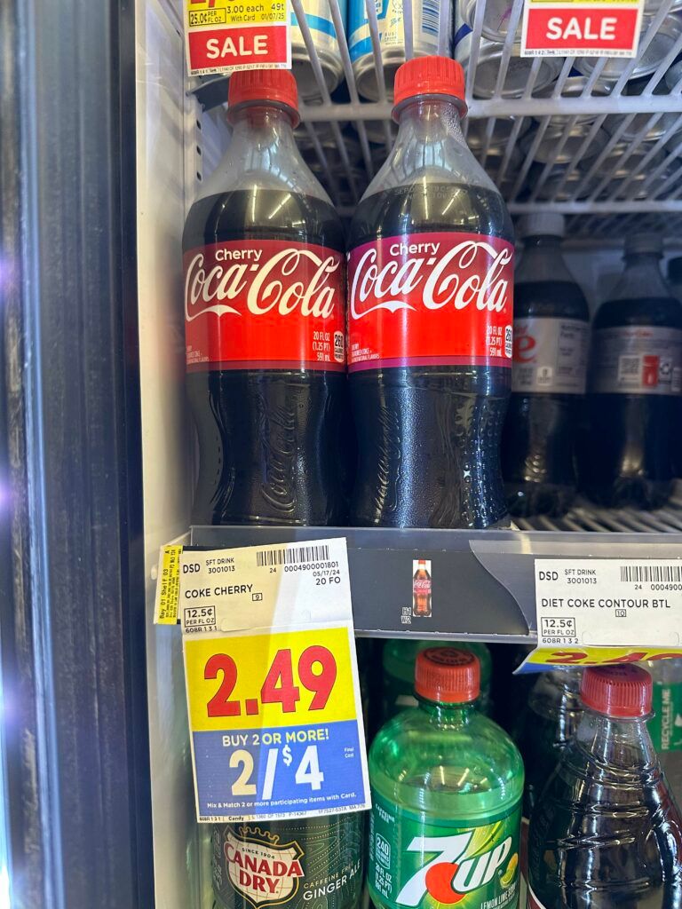 soda kroger shelf image