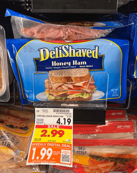 Land O Frost Deli Shaved Lunch Meat Kroger Shelf Image