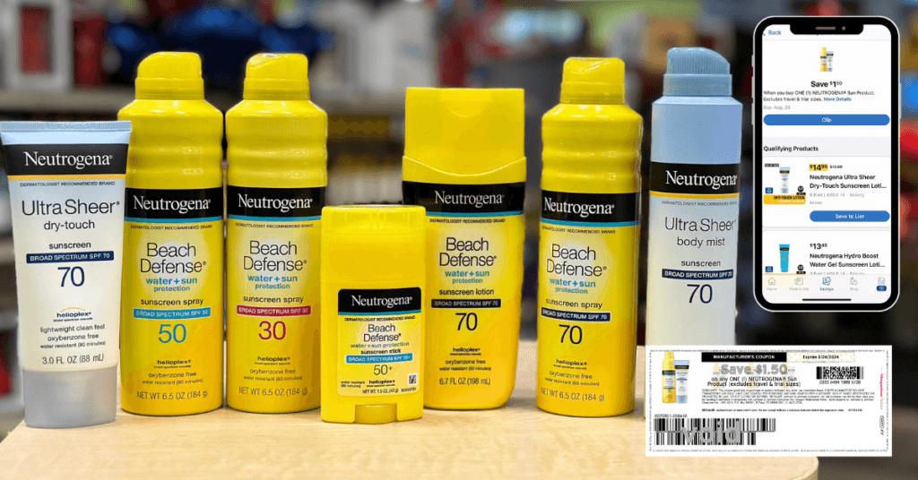 Neutrogena Kroger Digital Coupon