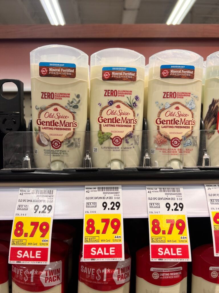 old spice deodorant kroger shelf image 