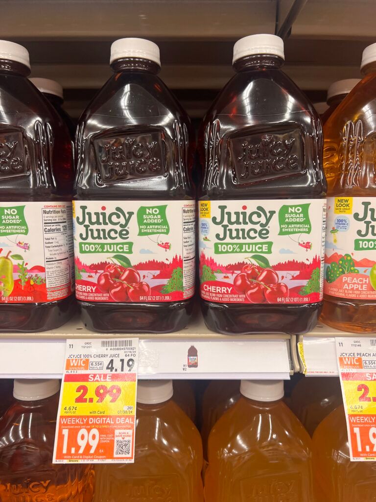 Juicy Juice Kroger Shelf Image