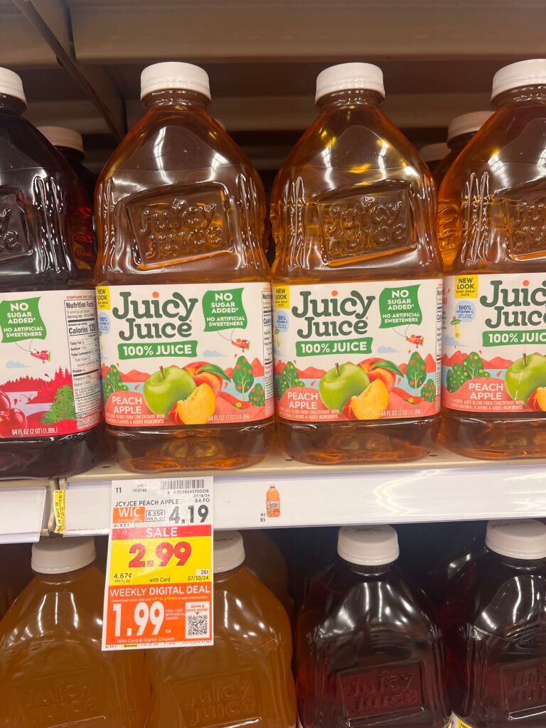 Juicy Juice Kroger Shelf Image