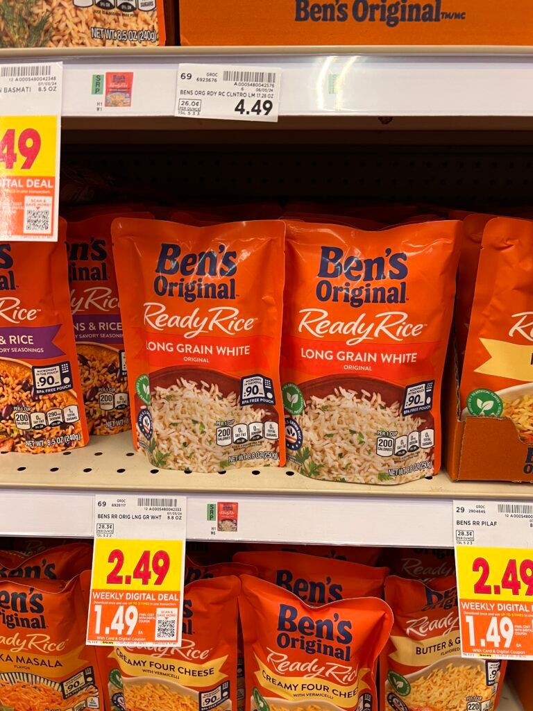 bens ready rice kroger shelf image (1)