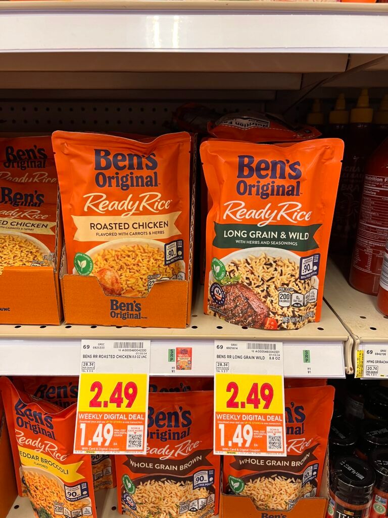 bens ready rice kroger shelf image (1)