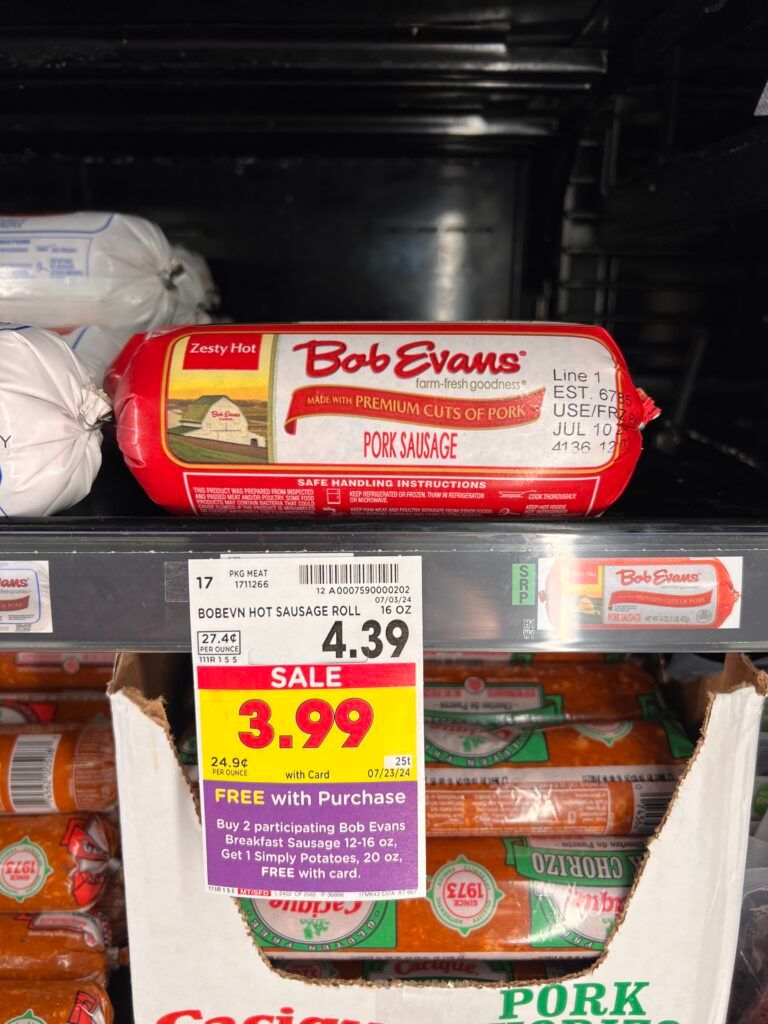 bob evans sausage kroger shelf image (1)