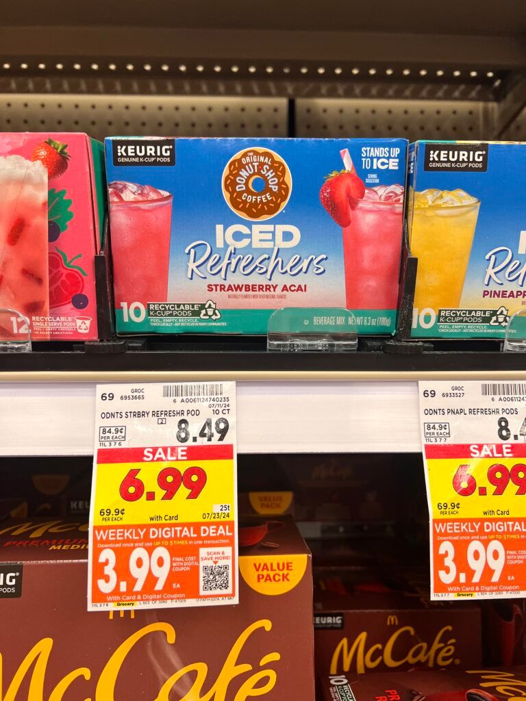 coffee kcup kroger shelf image (1)
