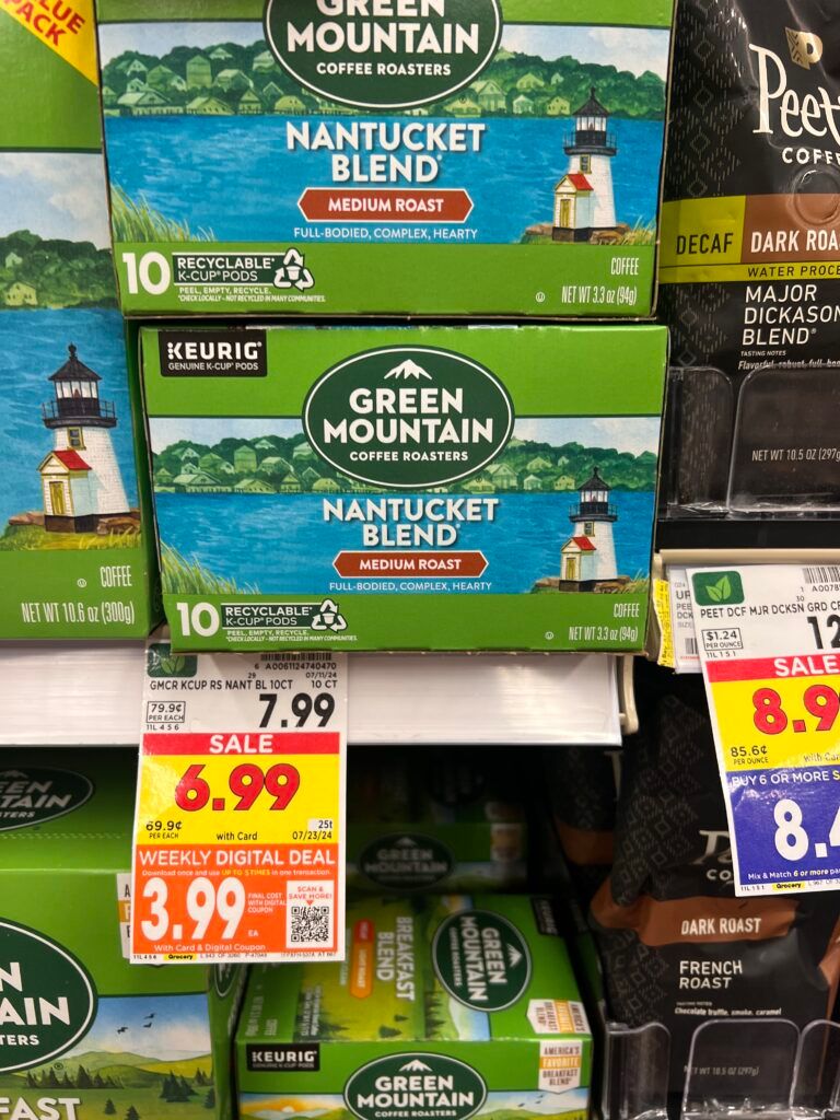 coffee kcup kroger shelf image (1)