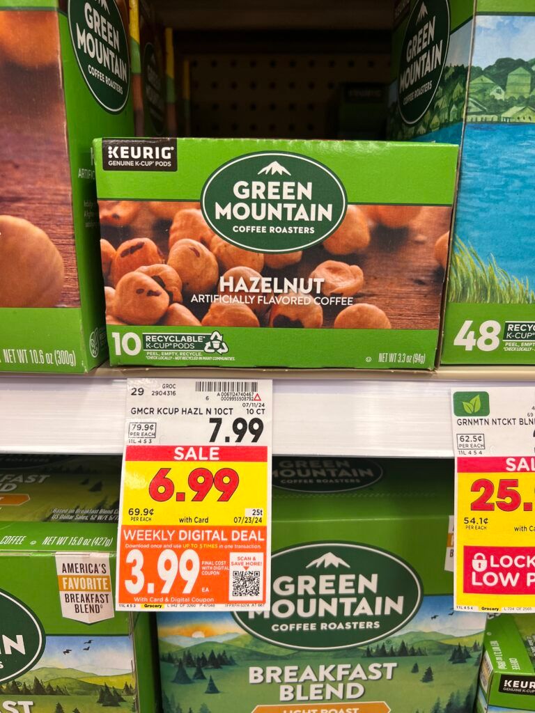 coffee kcup kroger shelf image (1)
