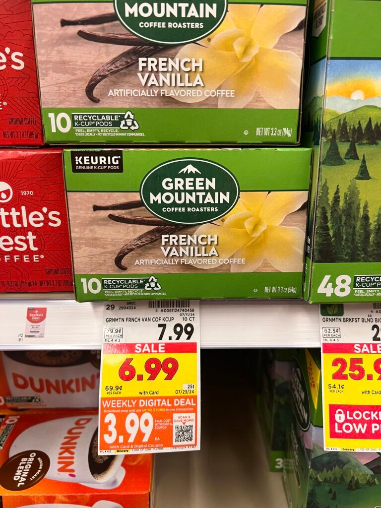 coffee kcup kroger shelf image (1)