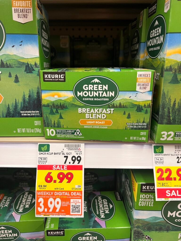 coffee kcup kroger shelf image (1)
