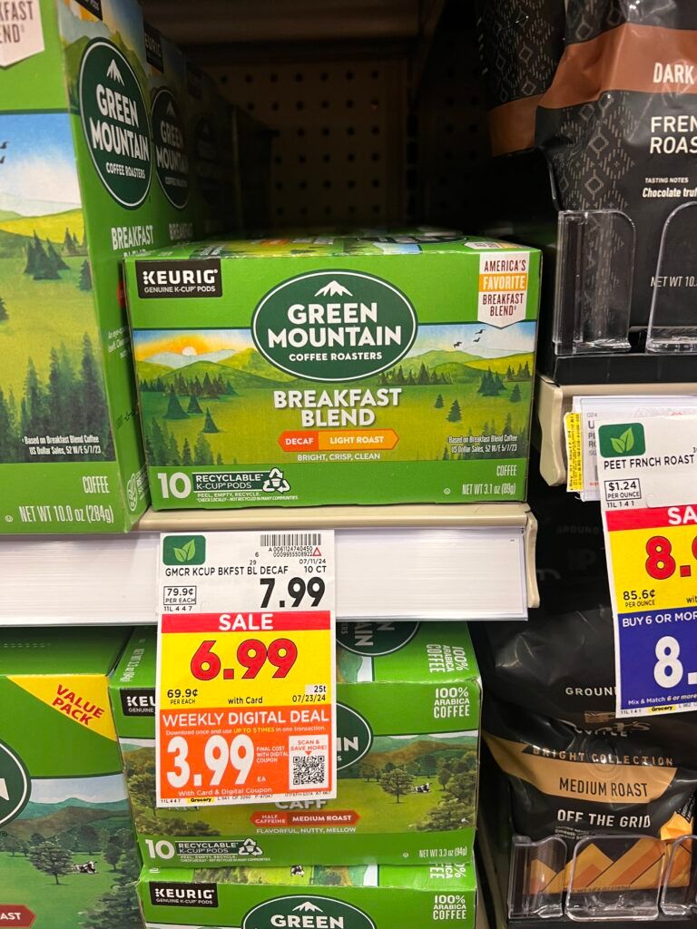 coffee kcup kroger shelf image (1)