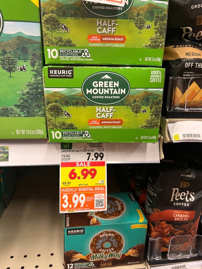 coffee kcup kroger shelf image (1)