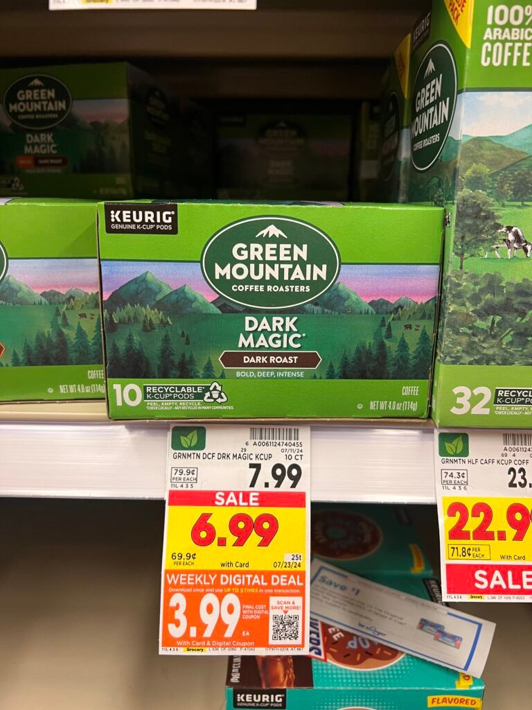 coffee kcup kroger shelf image (1)