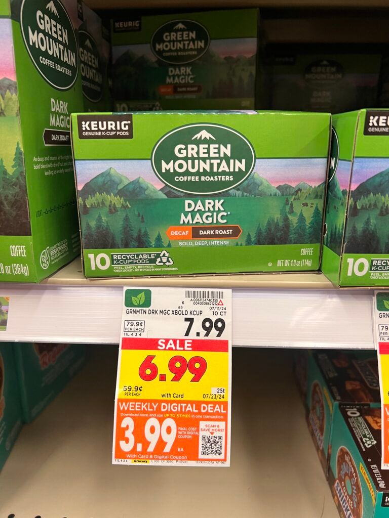 coffee kcup kroger shelf image (1)