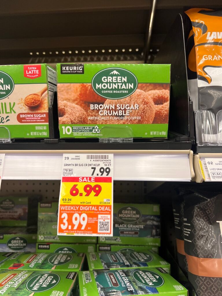 coffee kcup kroger shelf image (1)