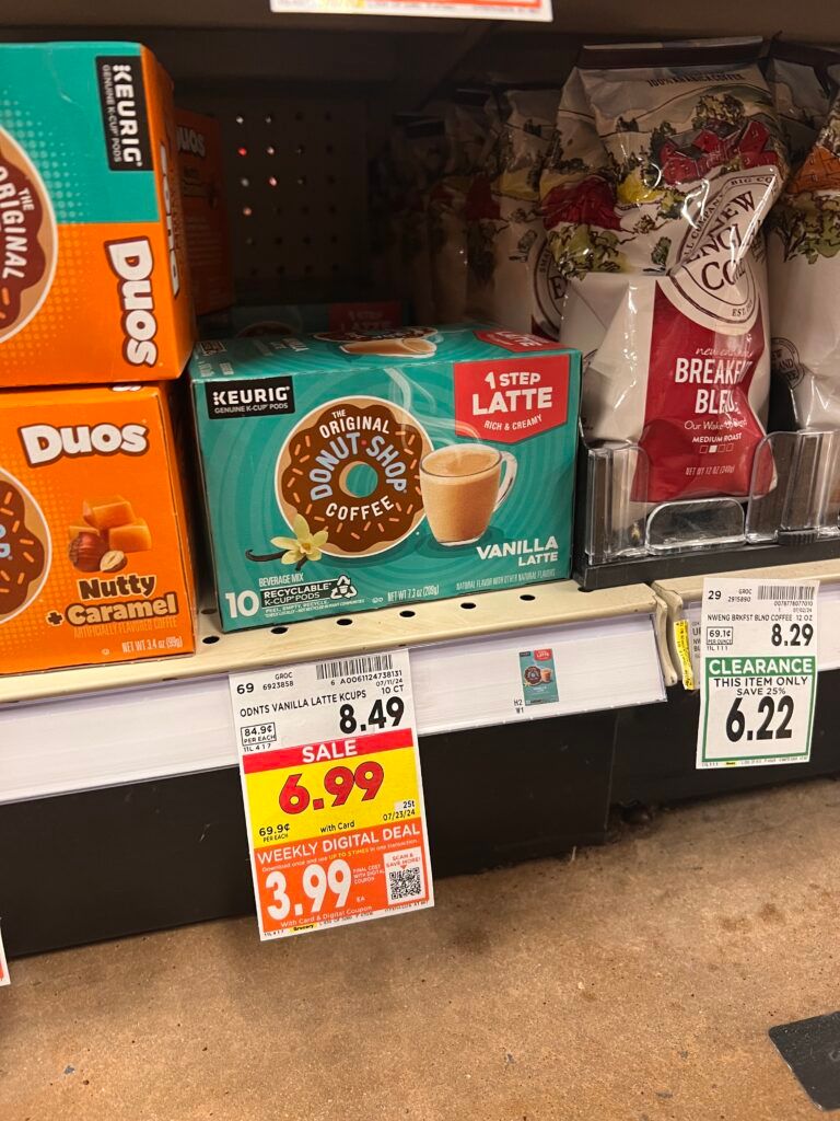 coffee kcup kroger shelf image (1)