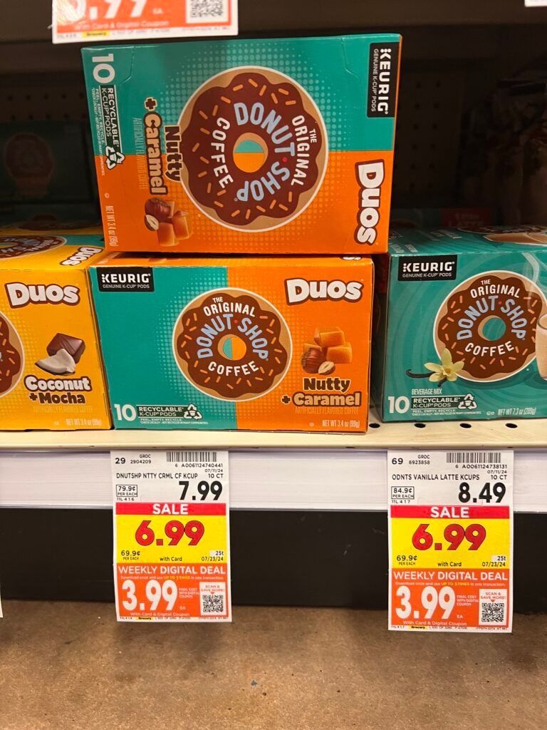 coffee kcup kroger shelf image (1)