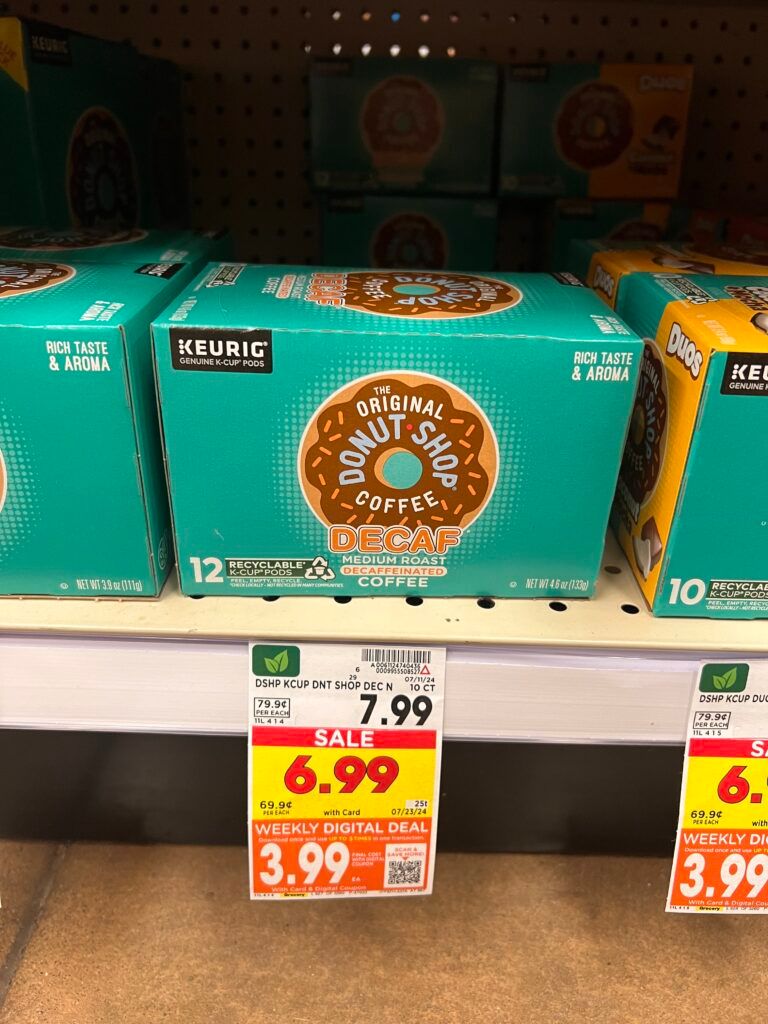 coffee kcup kroger shelf image (1)