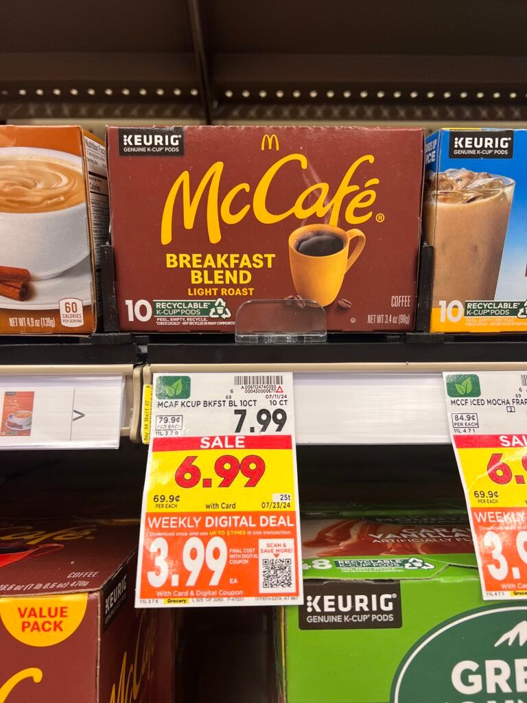 coffee kcup kroger shelf image (1)
