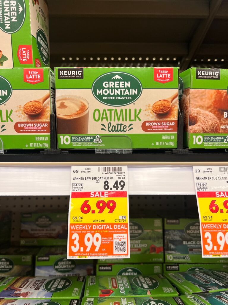 coffee kcup kroger shelf image (1)