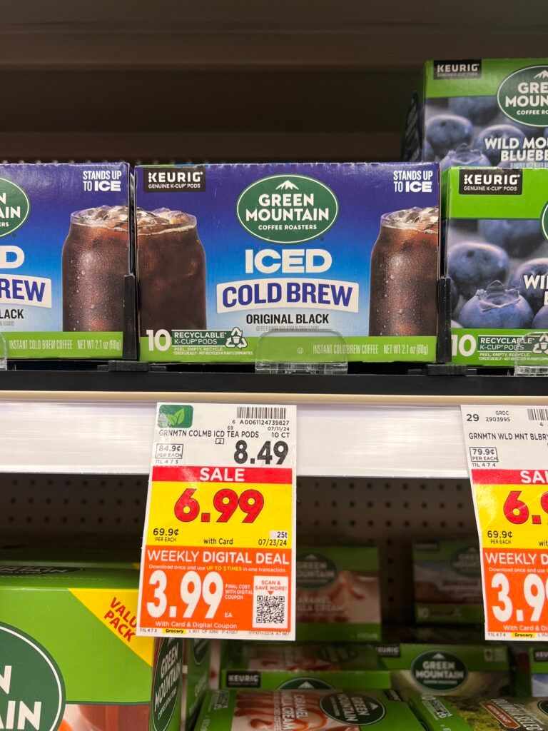 coffee kcup kroger shelf image (1)