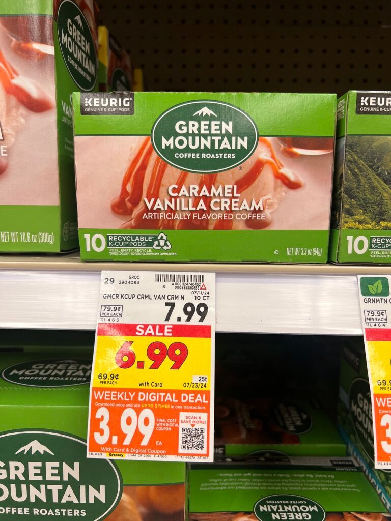 coffee kcup kroger shelf image (1)