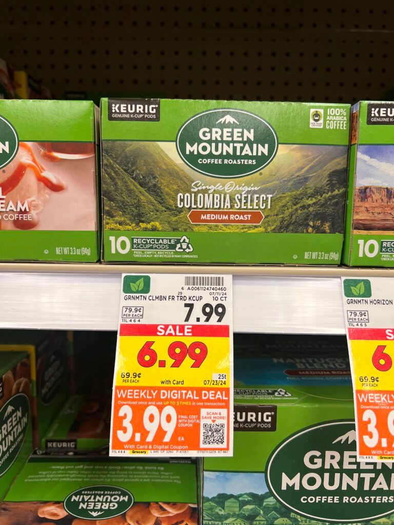 coffee kcup kroger shelf image (1)