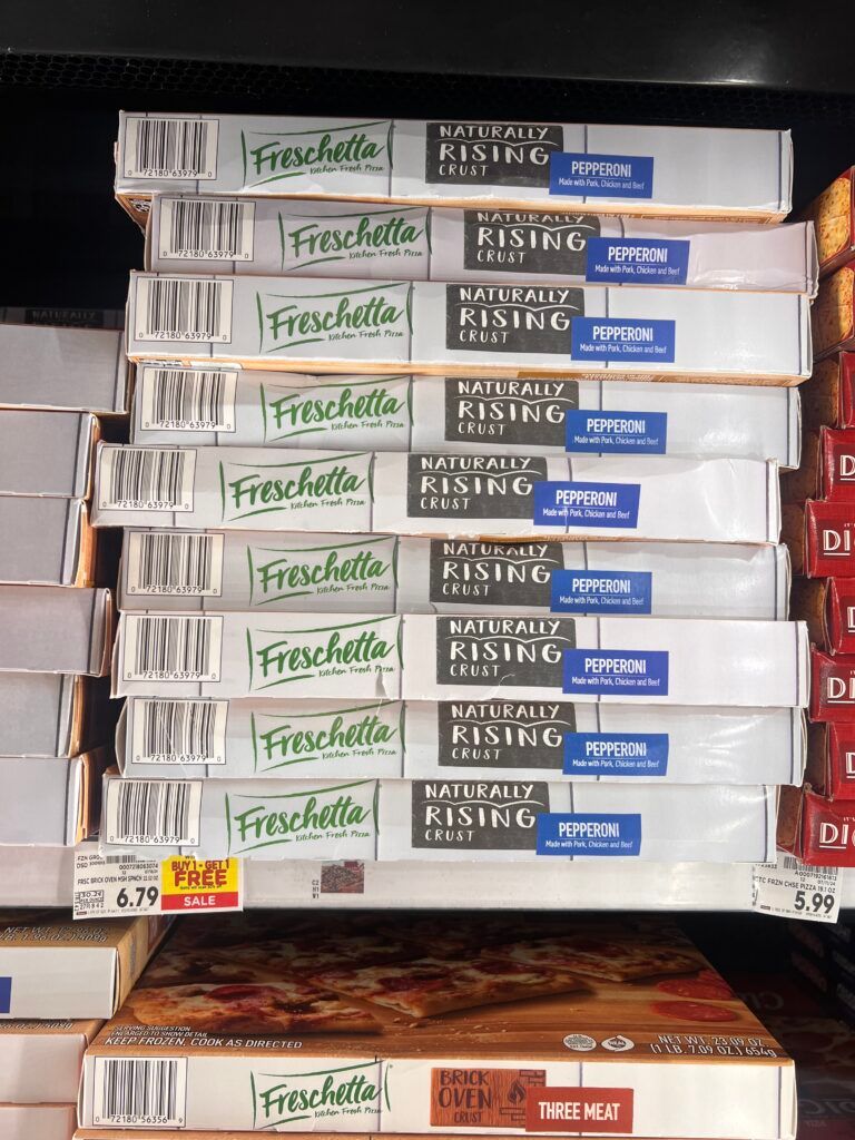 freschetta pizza kroger shelf image (1)