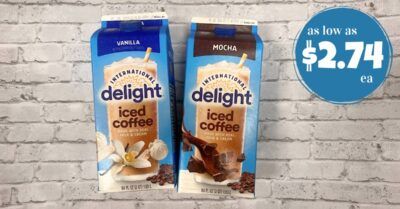 international delight iced coffee kroger krazy