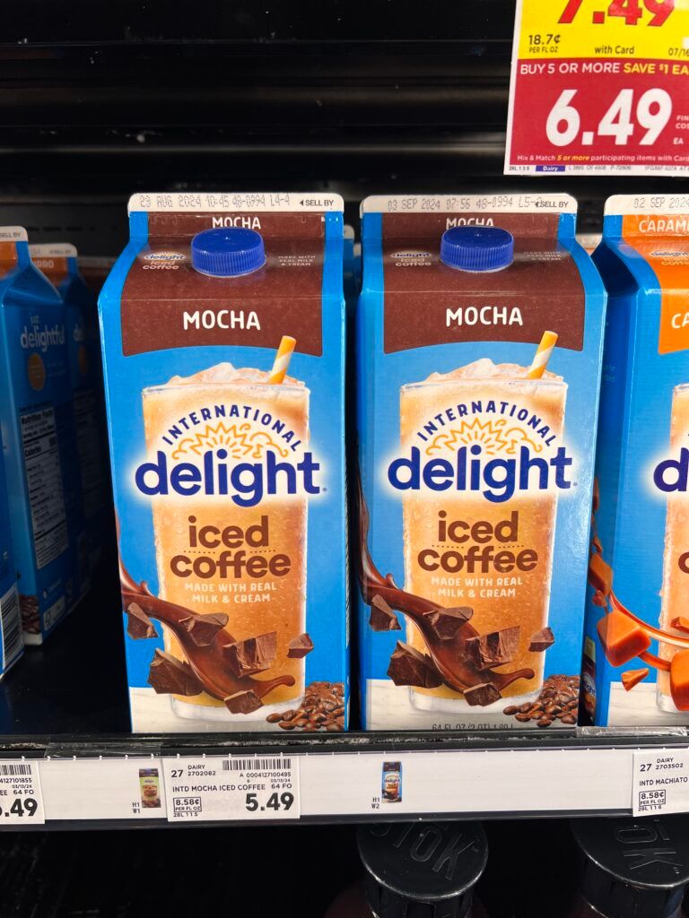 internationl delight iced coffee kroger shelf image (1)