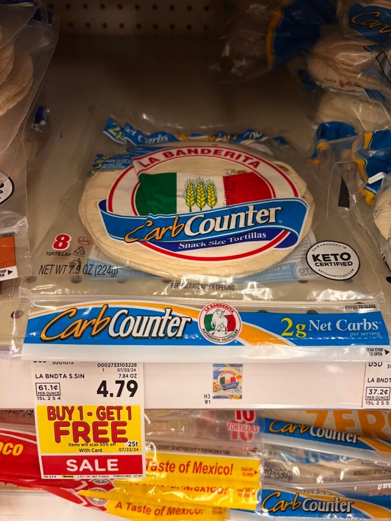la banderita carb counter kroger shelf image (1)