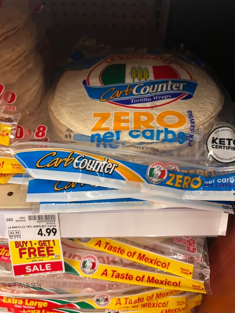 la banderita carb counter kroger shelf image (1)
