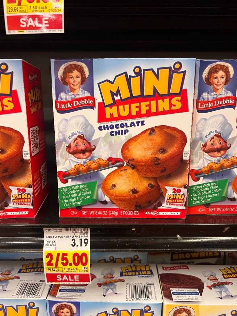 little debbie mini muffins kroger shelf image (6)