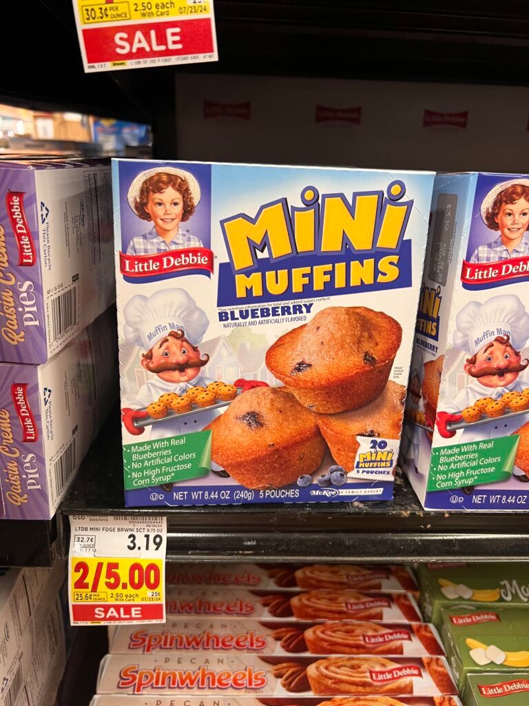 little debbie mini muffins kroger shelf image (6)
