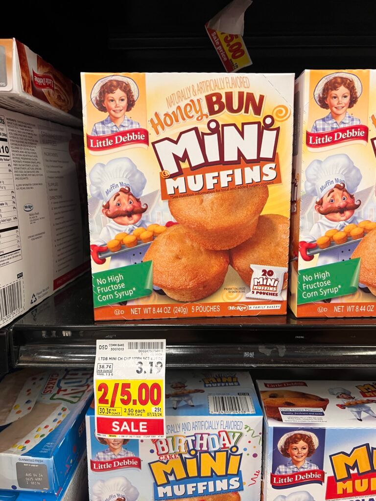 little debbie mini muffins kroger shelf image (6)
