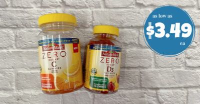 nature made zero sugar kroger krazy