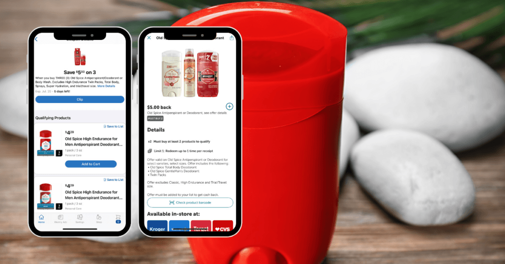 old spice deodordant