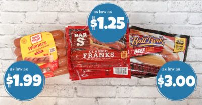 oscar mayer, bar s and ball park kroger krazy