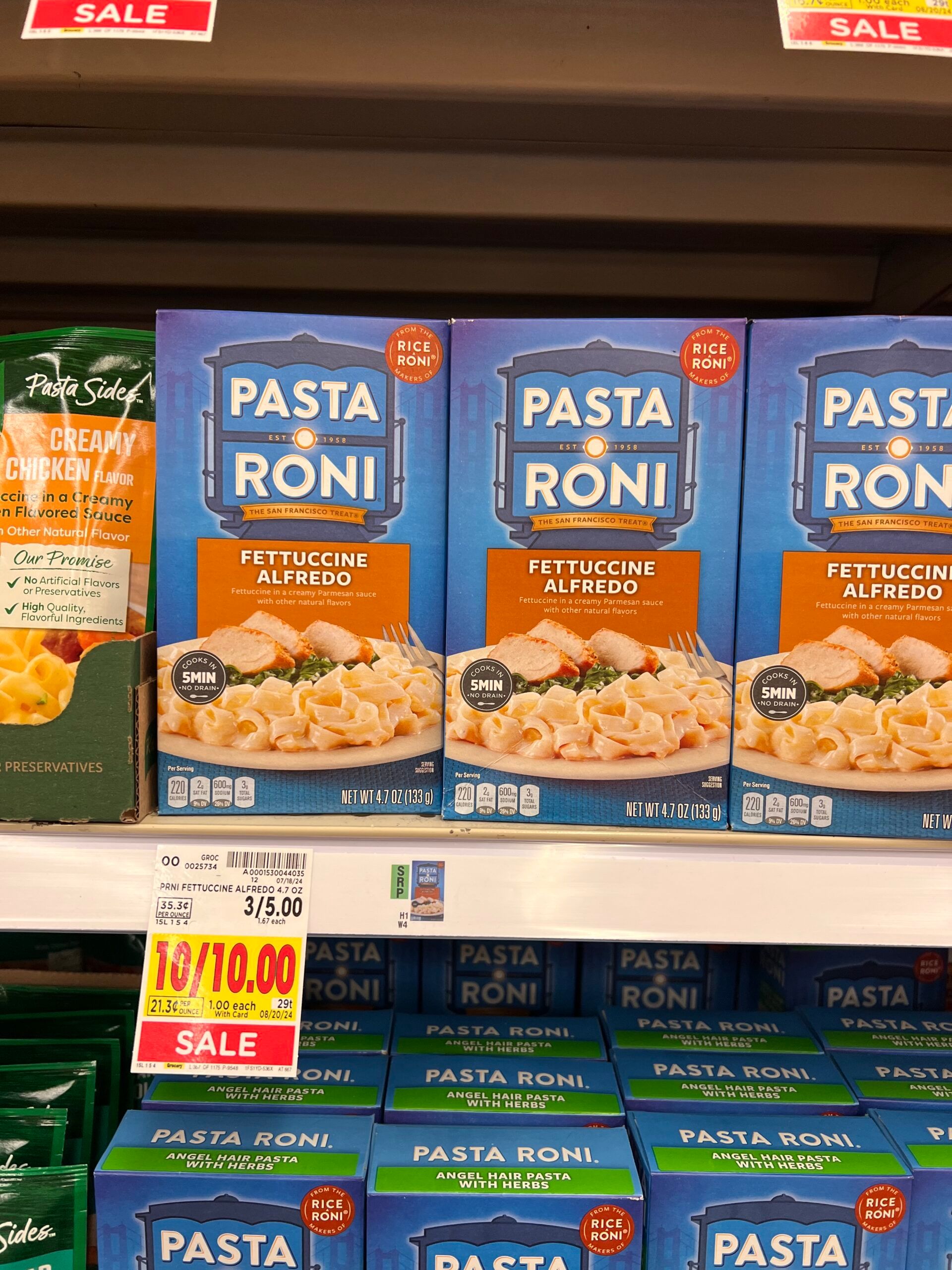 Rice-A-Roni and Pasta Roni as low as 50¢ at Kroger! - Kroger Krazy