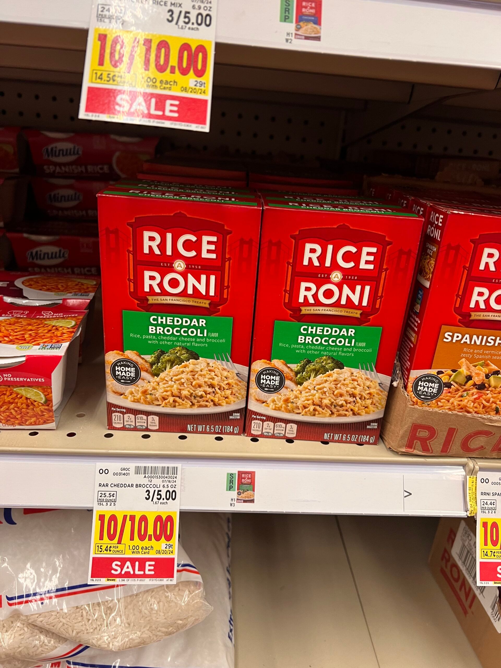 Kroger Rice Roni Rice-A-Roni and Pasta Roni as low as 50¢ at Kroger! - Kroger Krazy