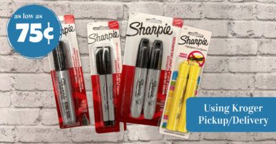 sharpie items kroger krazy