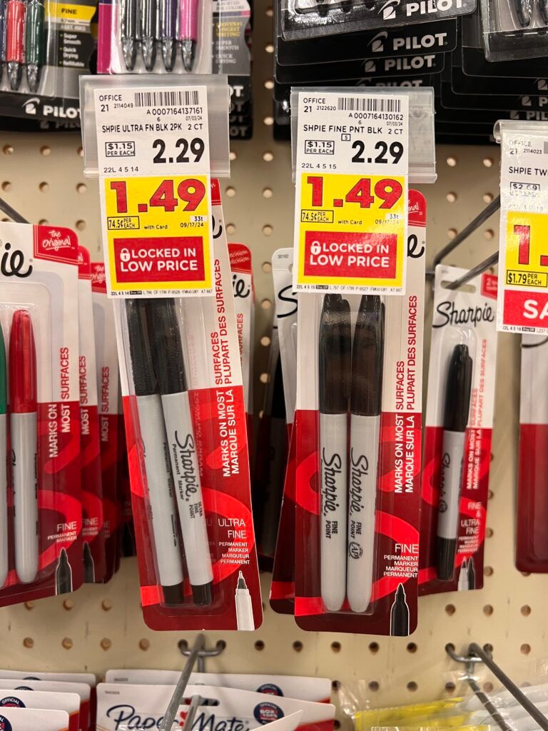 sharpie items kroger shelf image (1)