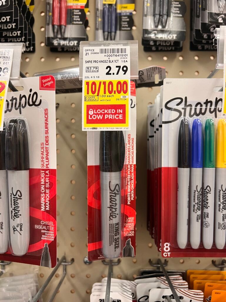 sharpie items kroger shelf image (1)
