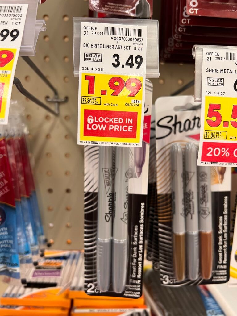sharpie items kroger shelf image (1)